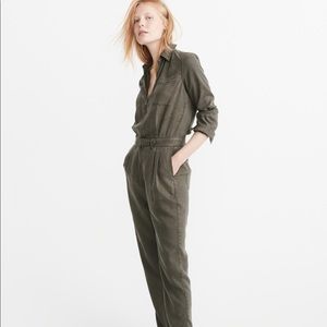 Zip up jumpsuit